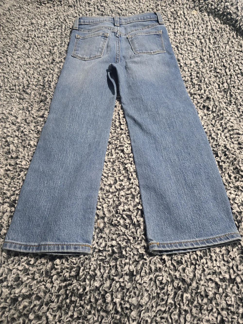 Old Navy STRAIGHT LEG Blue  Distressed Jeans